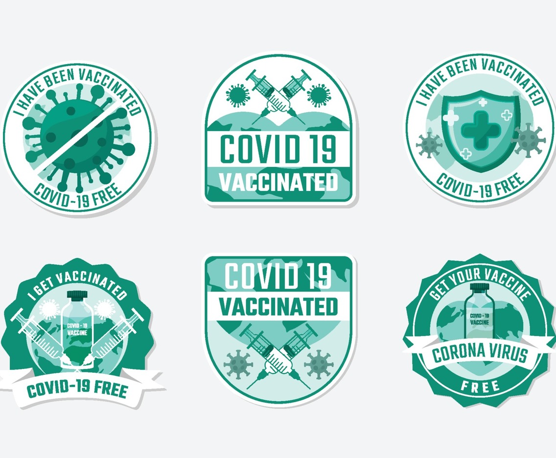 Covid 19 After Vaccine Sticker