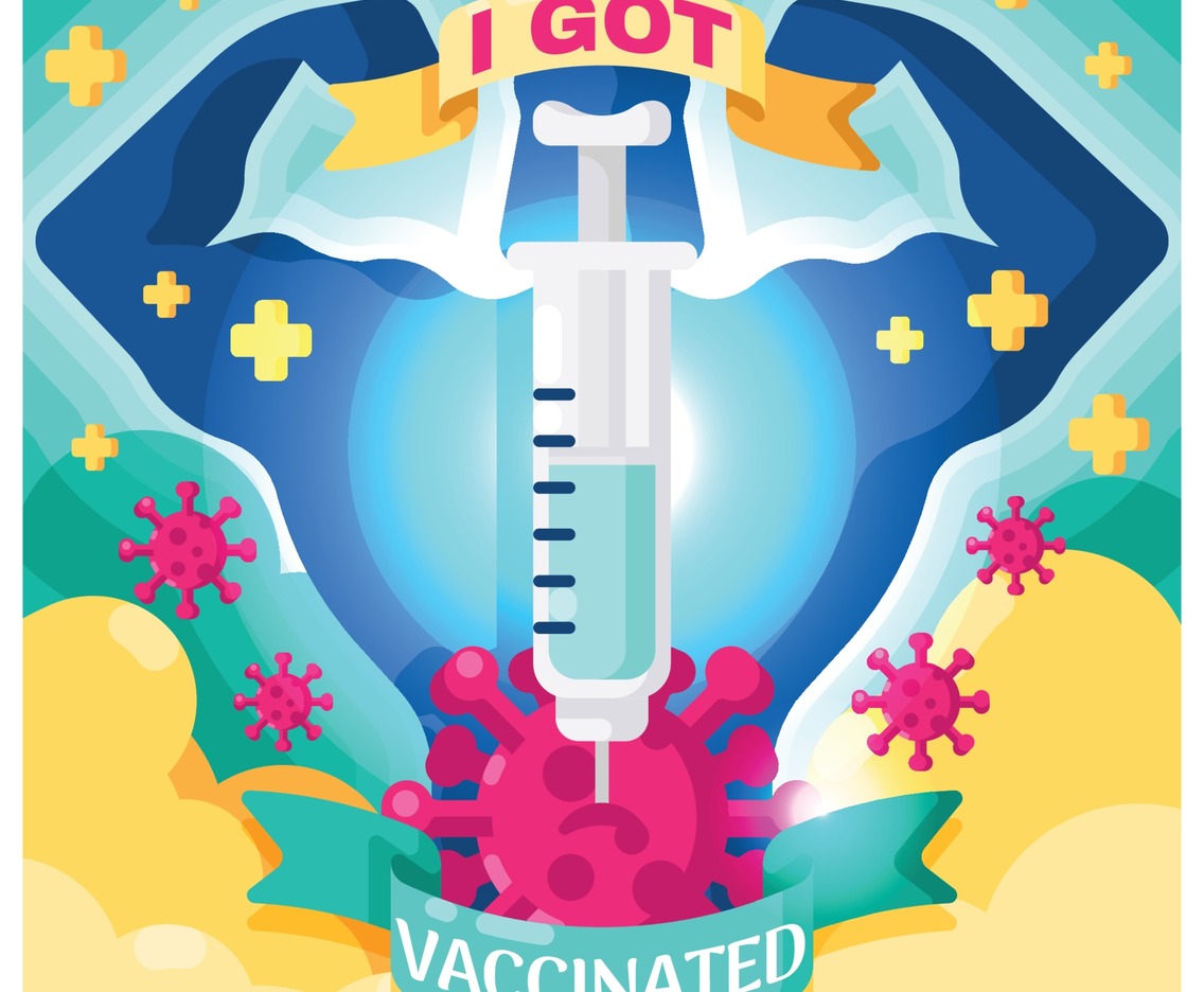 Got Vaccinated Concept