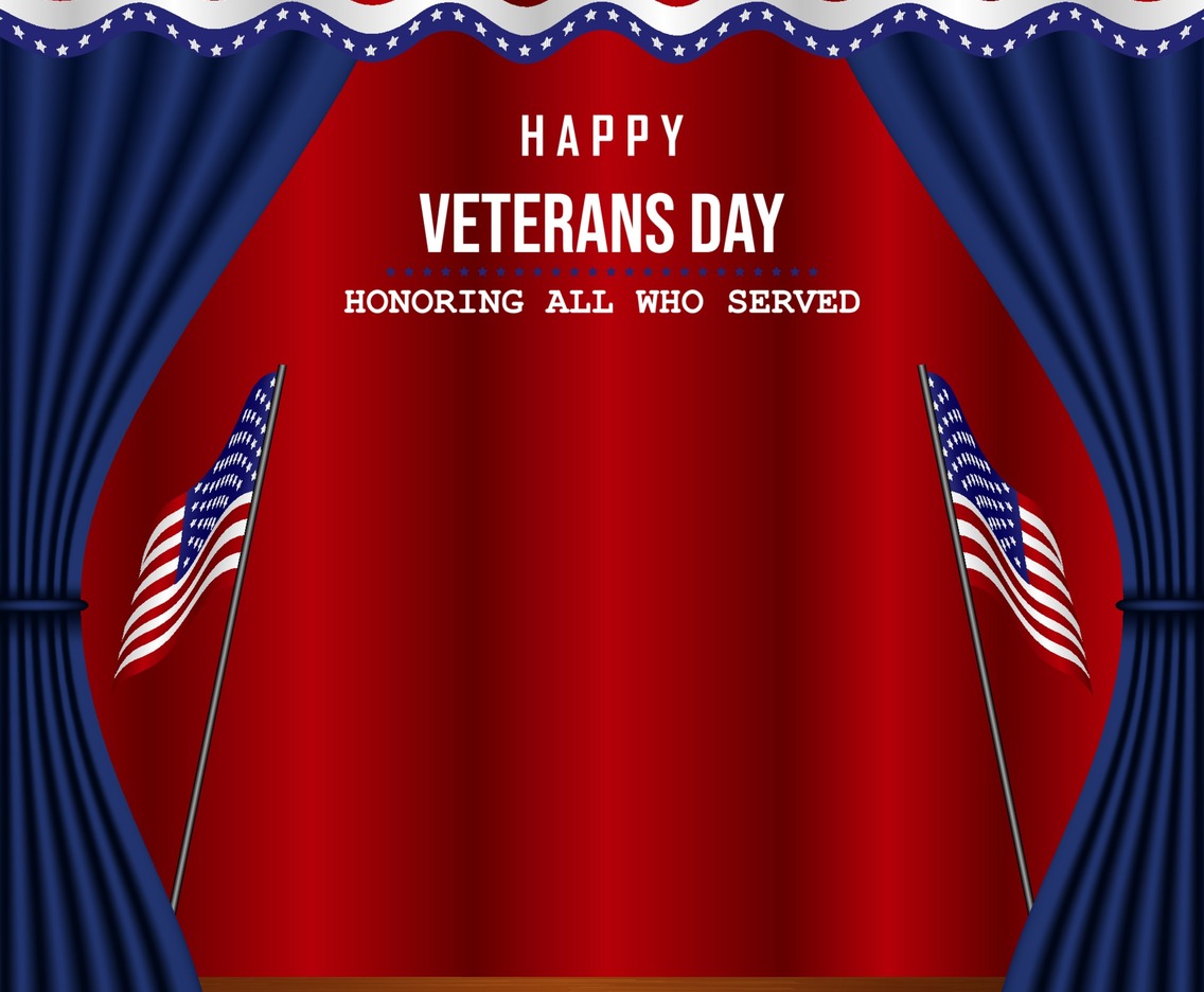 Happy Veterans Day Background