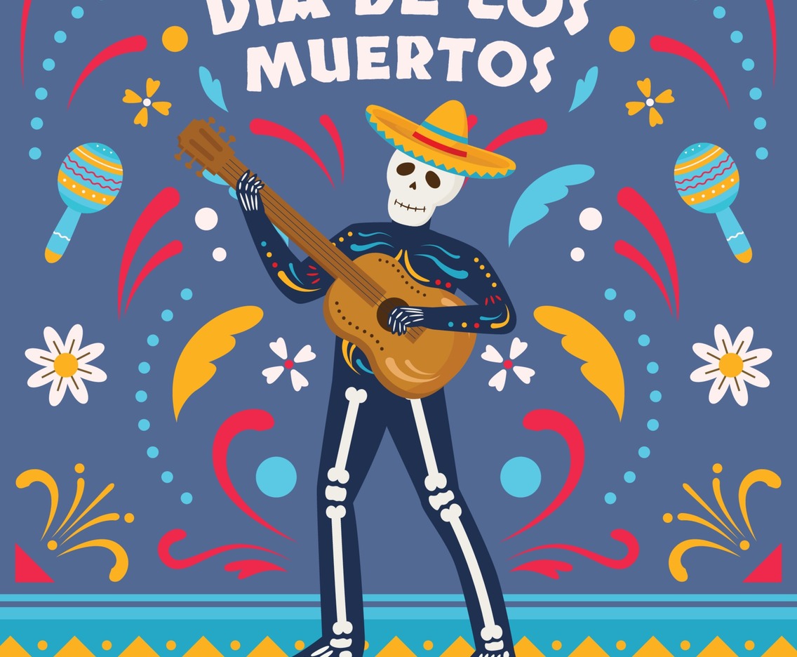 Dia De Los Muertos Illustration