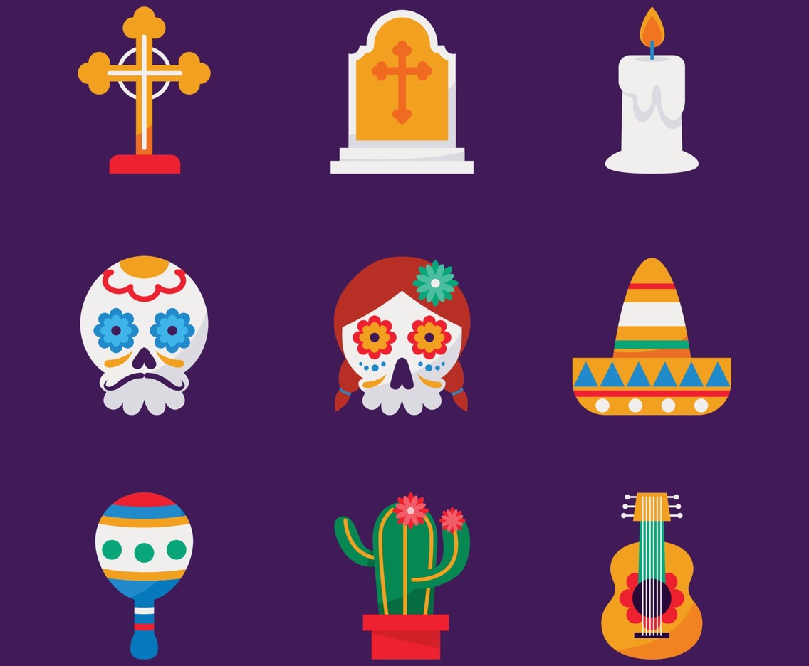 Dia De Los Muertos Icon Pack