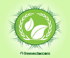Ecology Badge Vector