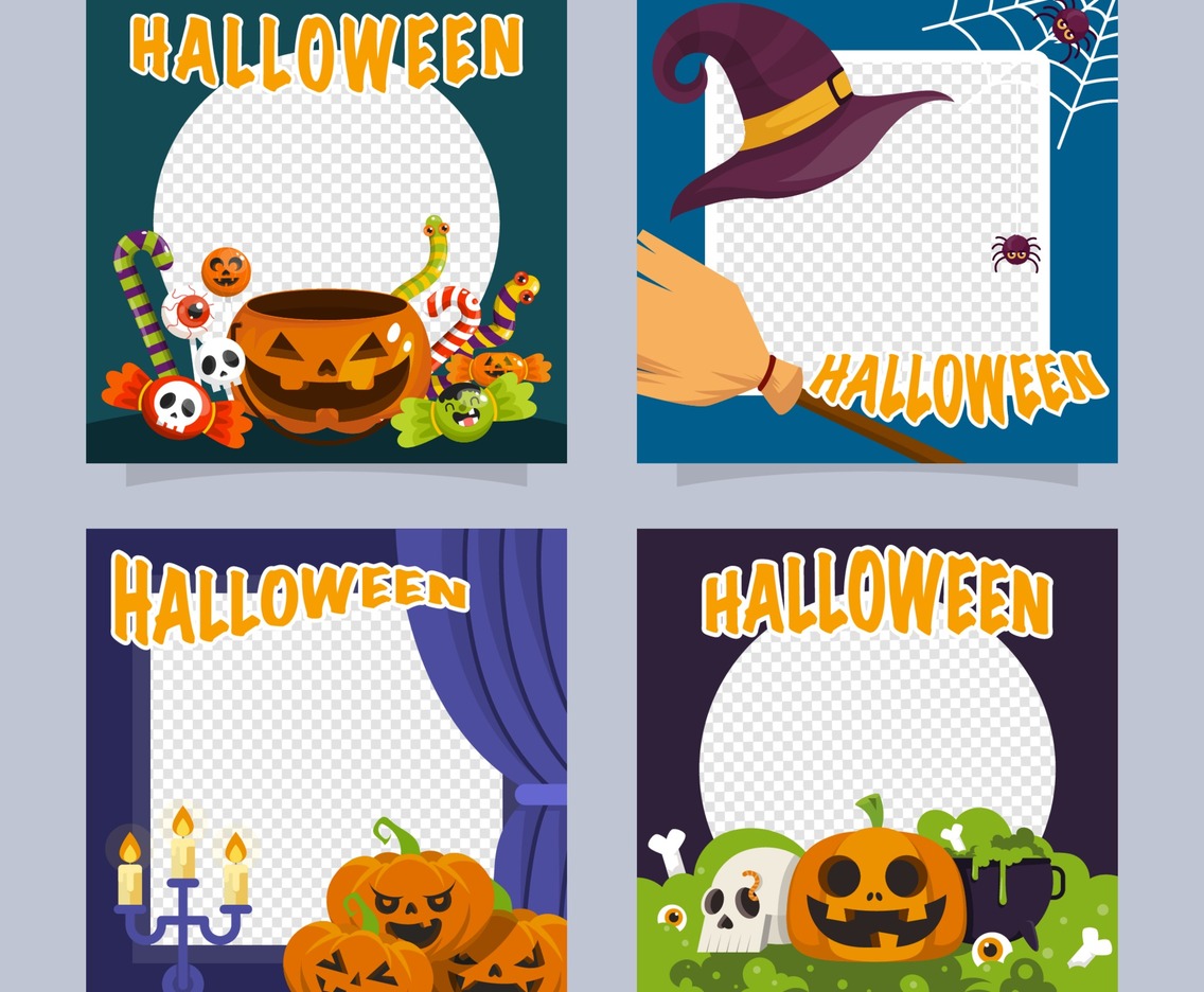Halloween Festival Social Media Template