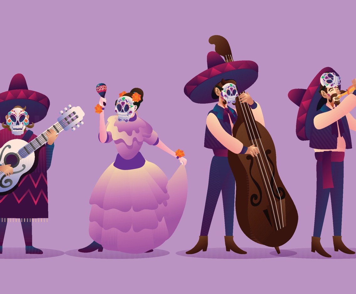 Dia De Los Muertos Mariachi