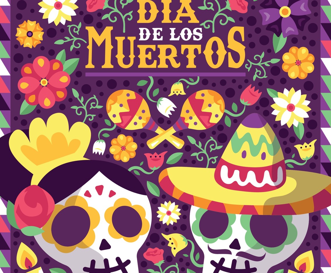 Dia De Los Muertos Background