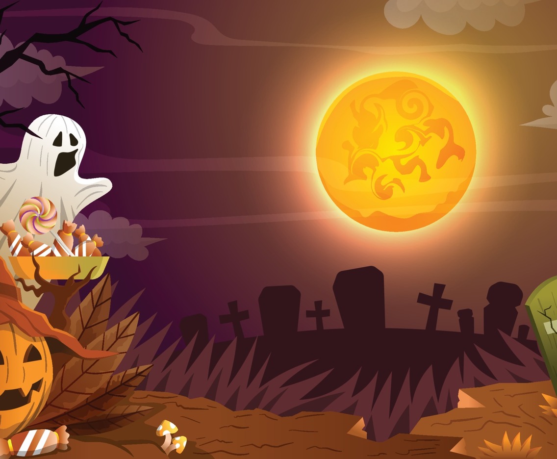 Halloween Trick or Treat Background