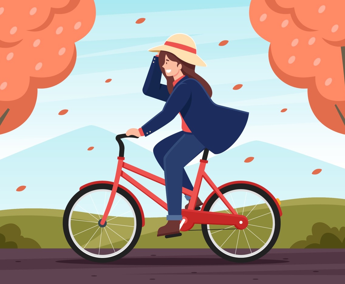 Cycling Activity during Autumn Season