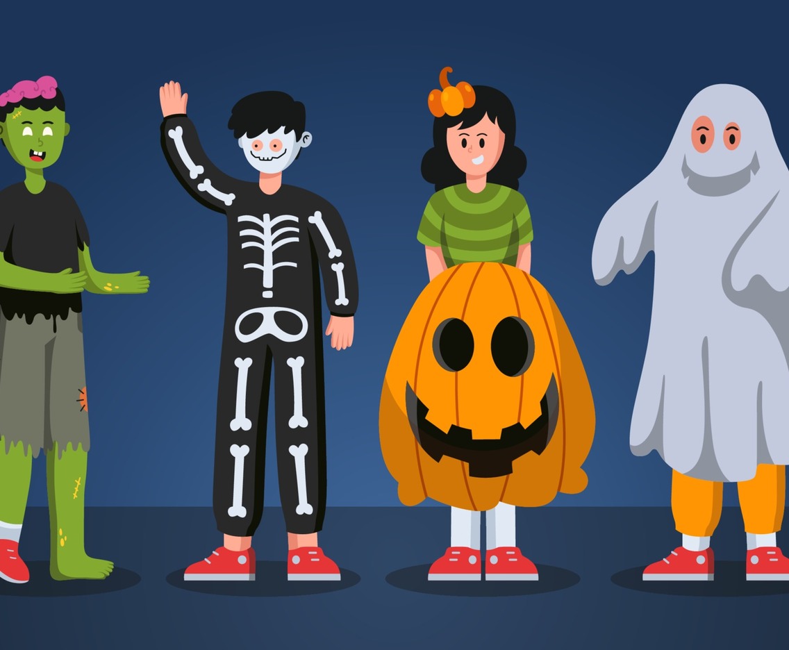 Costume Party on Halloween Celebration
