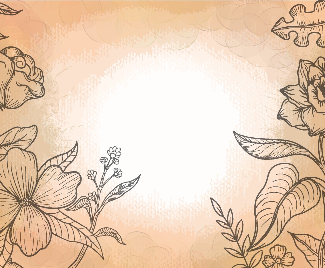 Floral Abstract Luxury Background