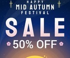 Sale in Mid Autumn Festival