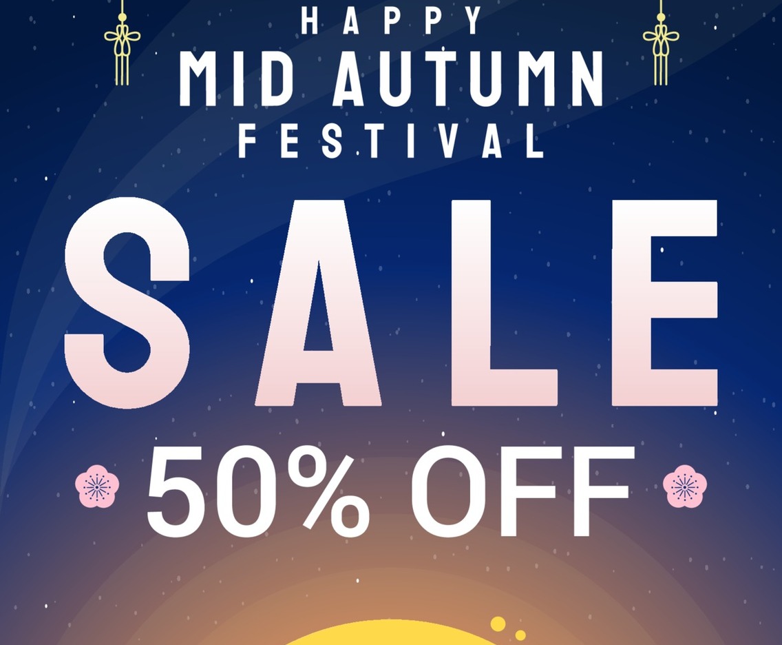 Sale in Mid Autumn Festival
