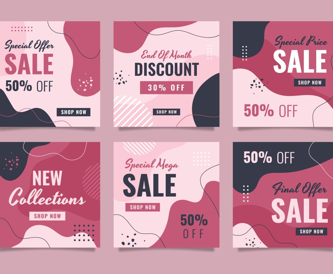 Sale and Special Offer Social Media Posts