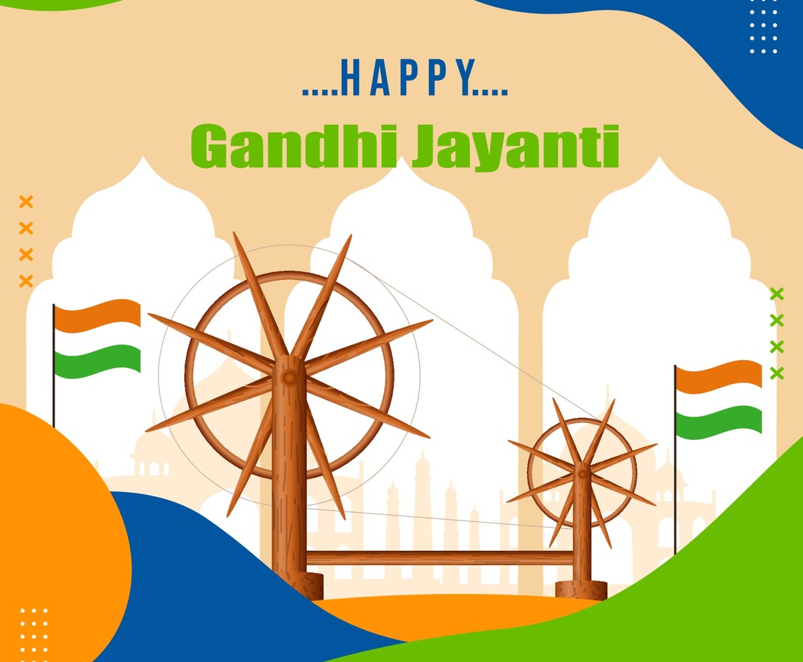 Gandhi Jayanti Background