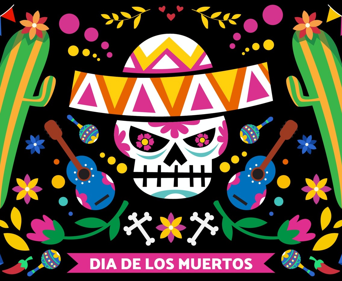 Dia De Los Muertos Background