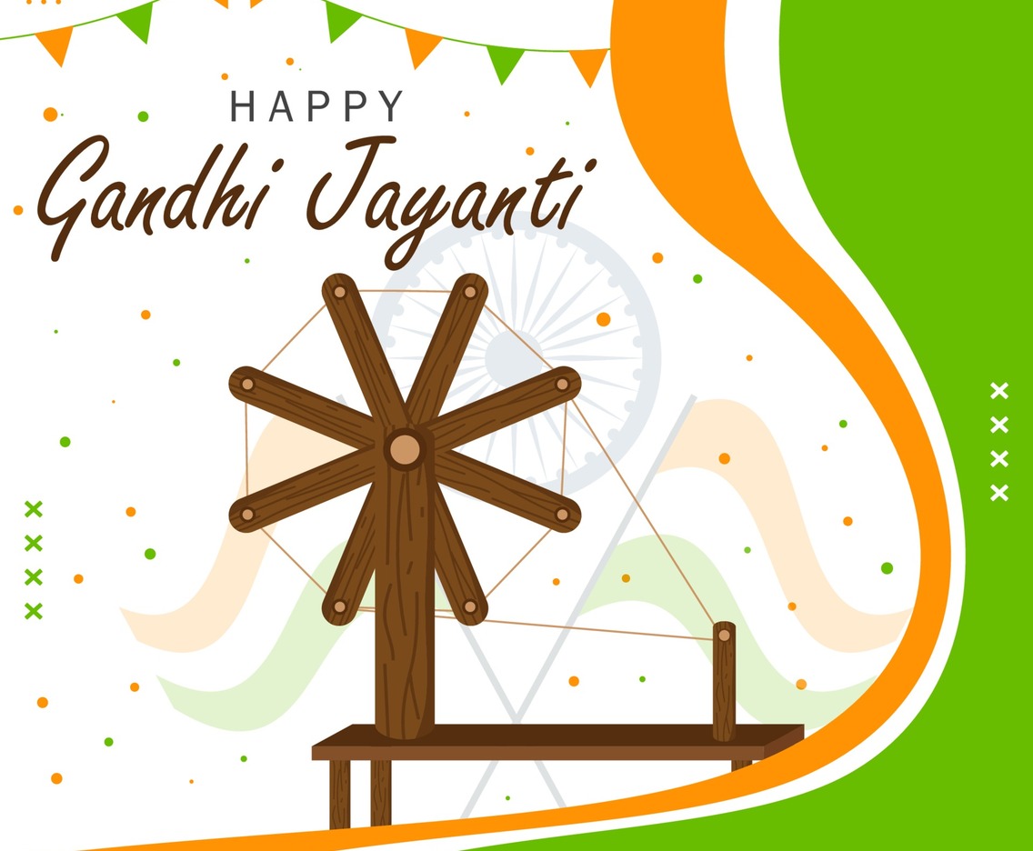 Gandhi Jayanti Background