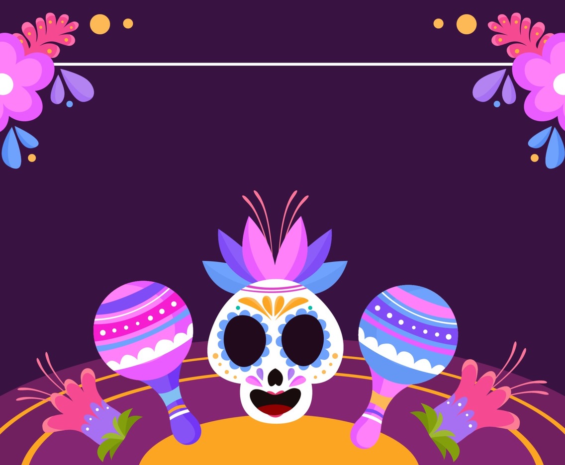 Dia De Los Muertos Background