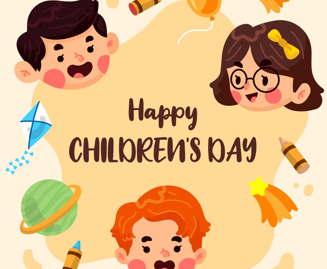 Happy Childrens Day Template