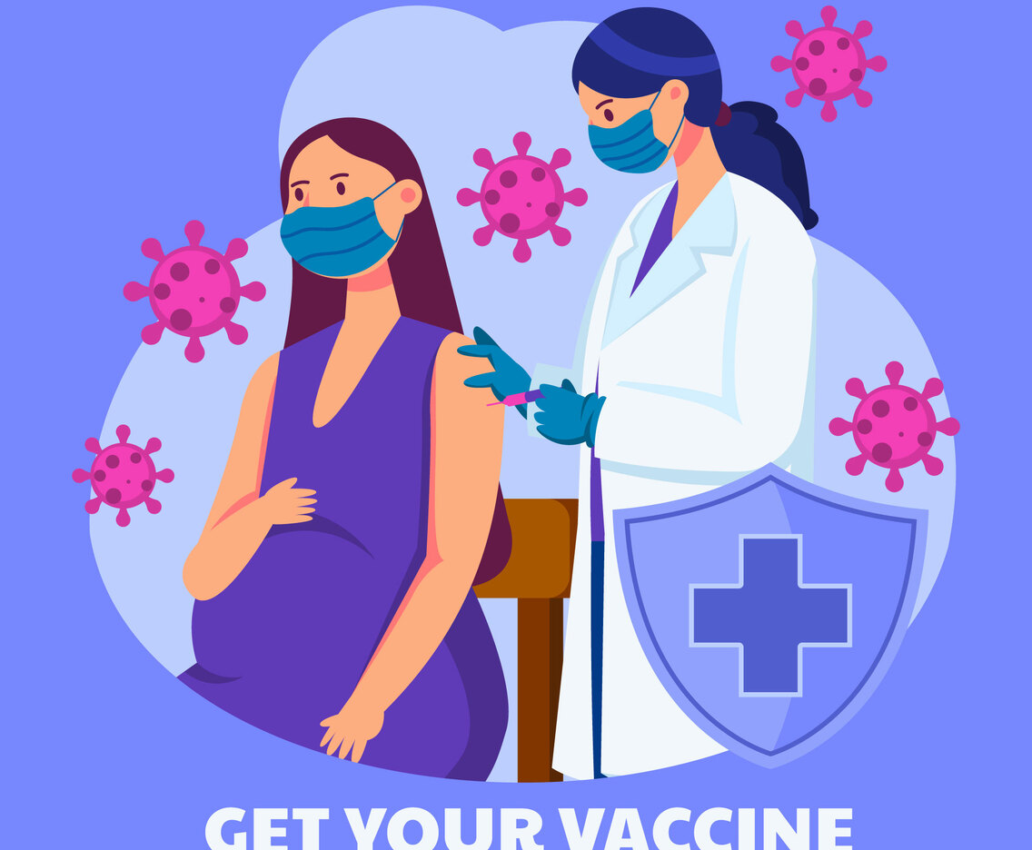 Nurse Vaccinate the Pregnant Woman