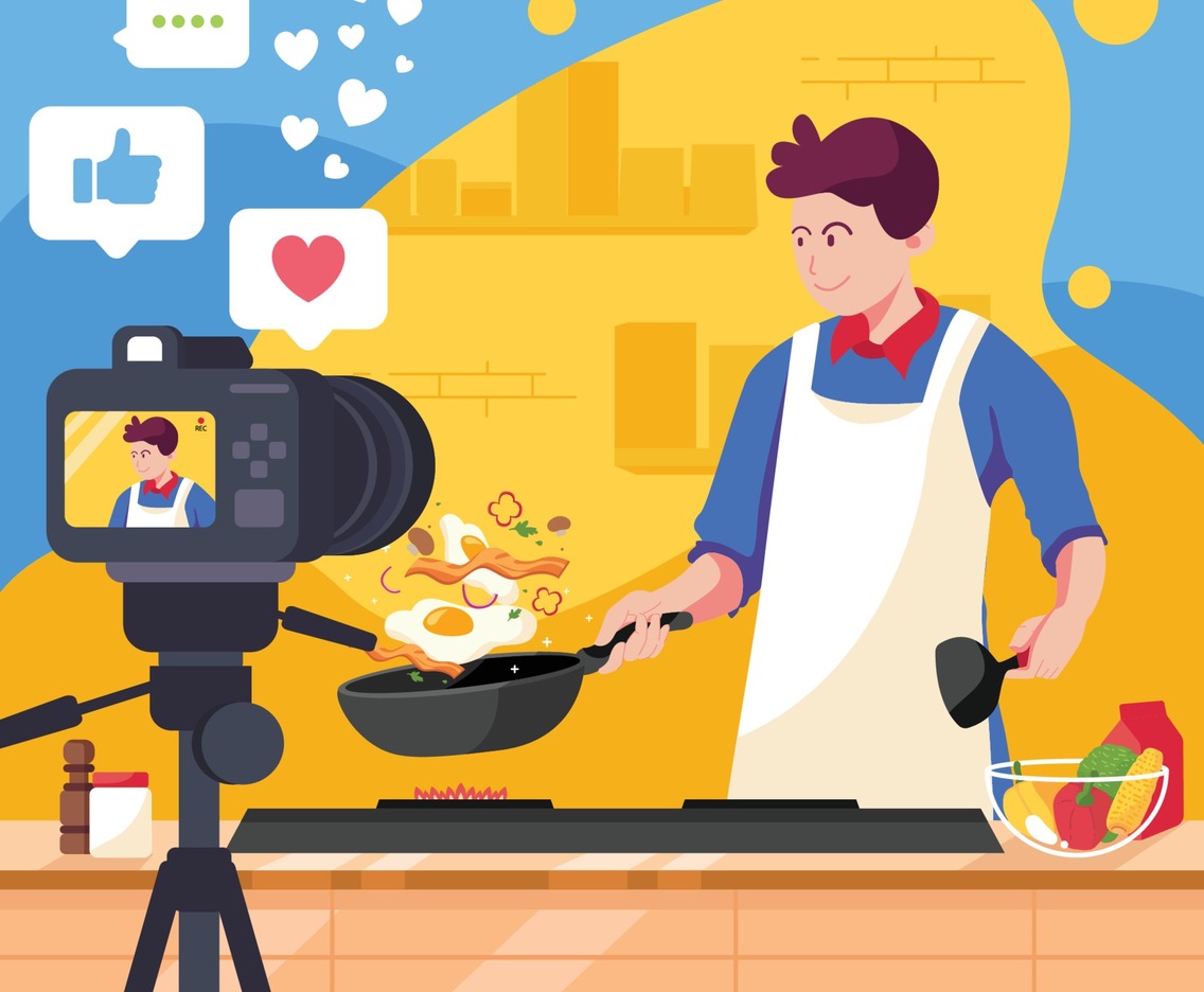 Live Streaming Cooking