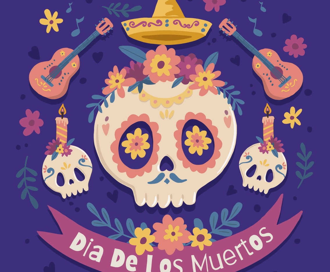 Dia de Los Muertos Background