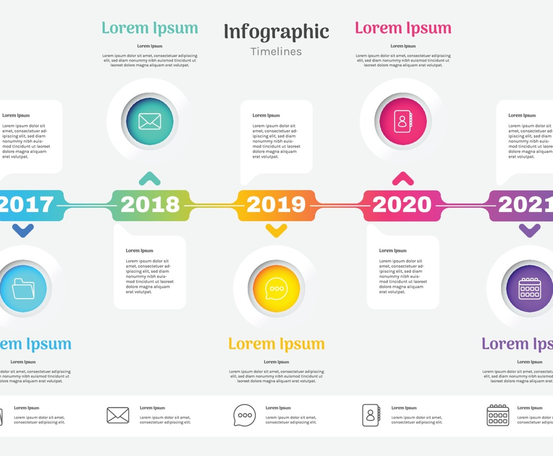 Infographic Timelines Template