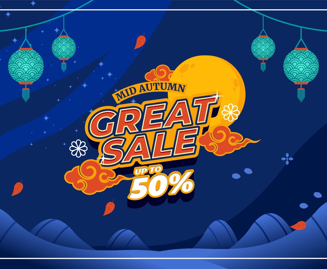 Mid Autumn Sale Poster