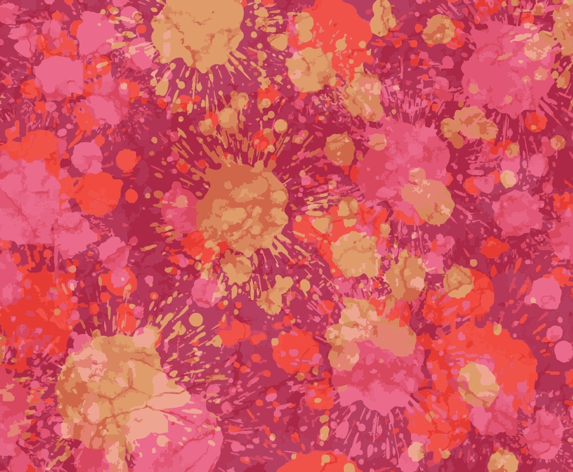 Pink Splashed Painting Background Template