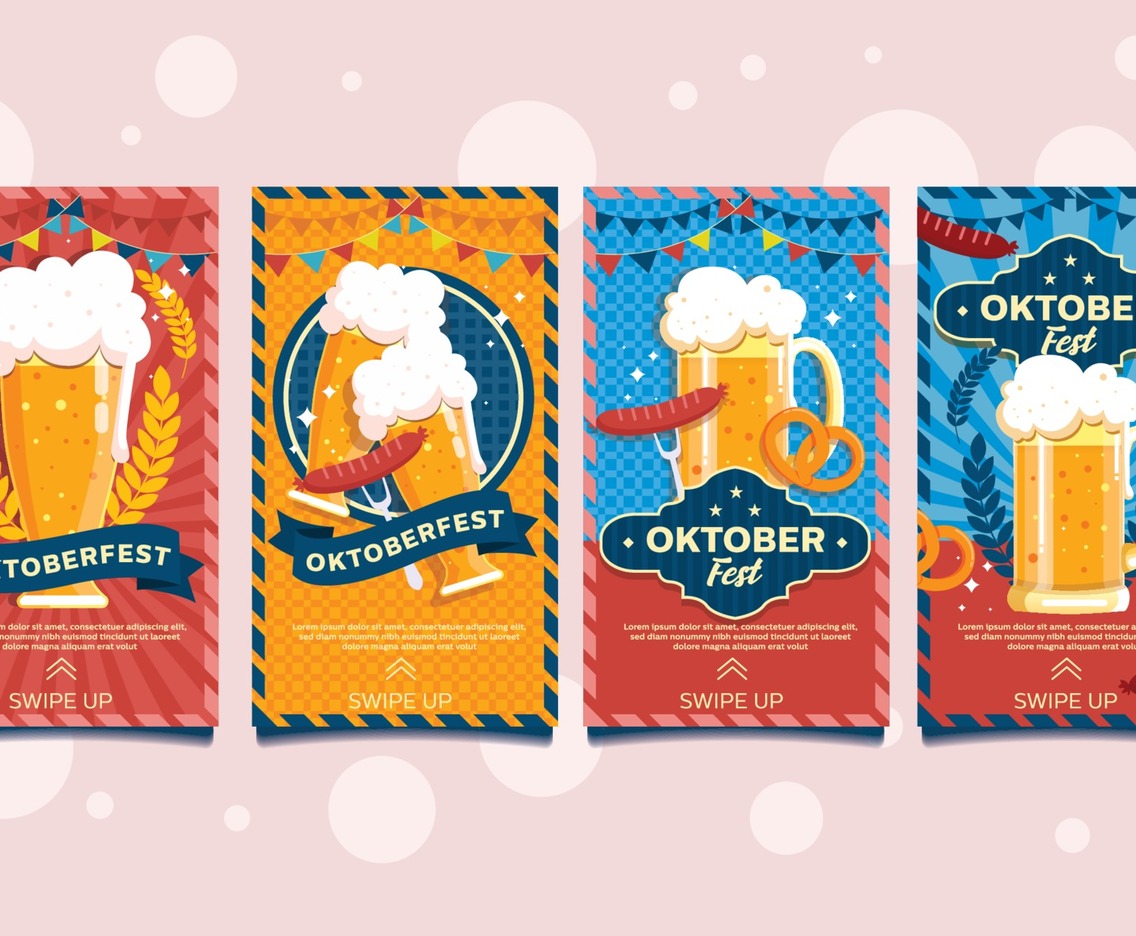 Oktoberfest Social Media Concept