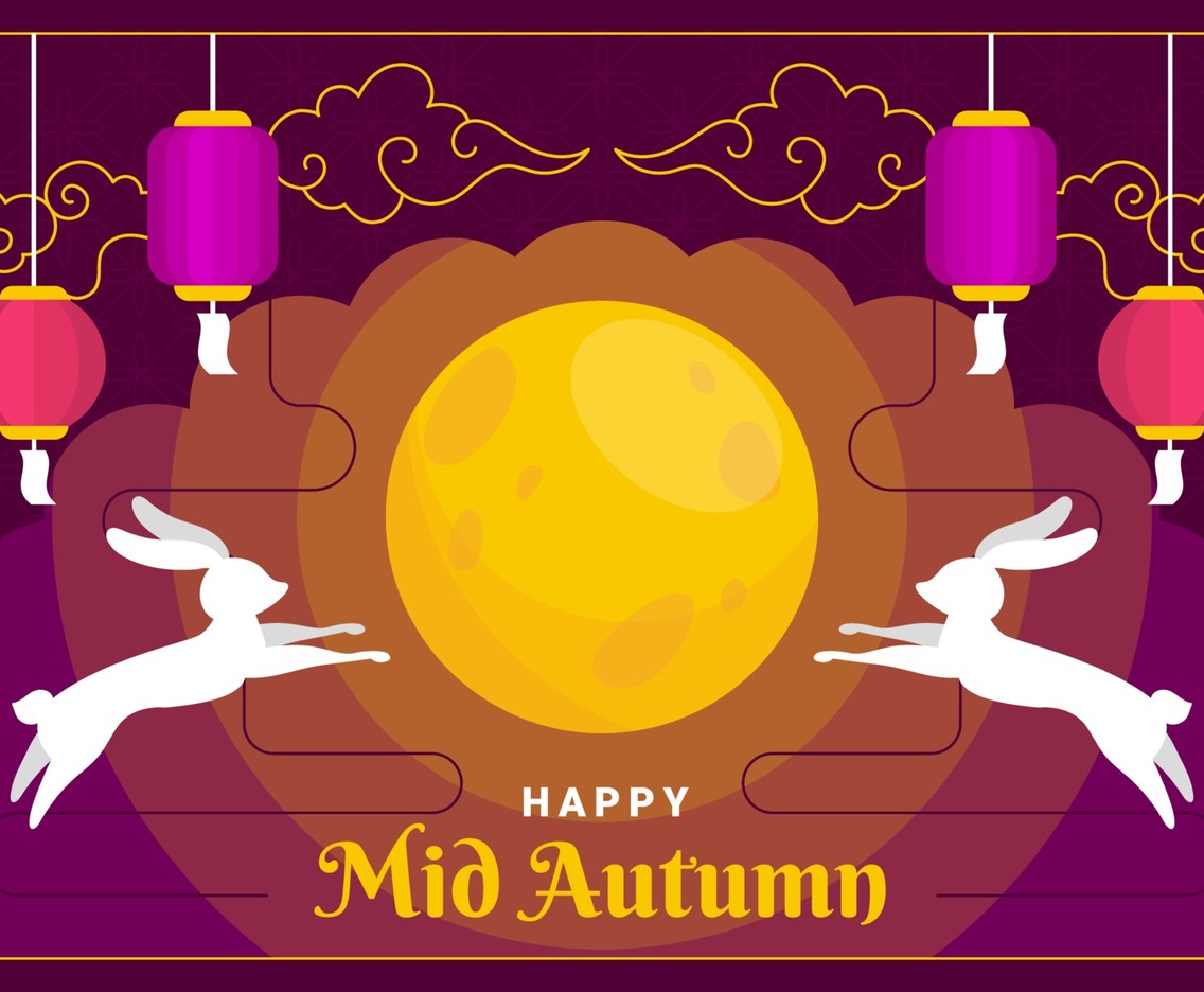 Mid Autumn Festival With Moon