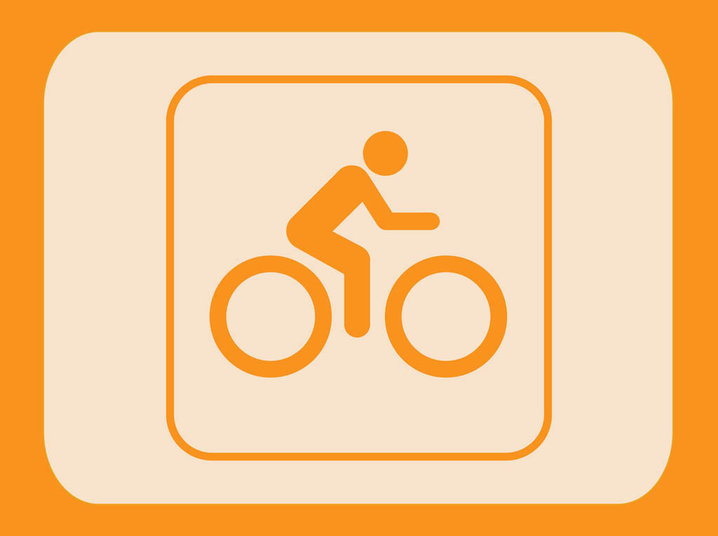 Biker Icon Vector
