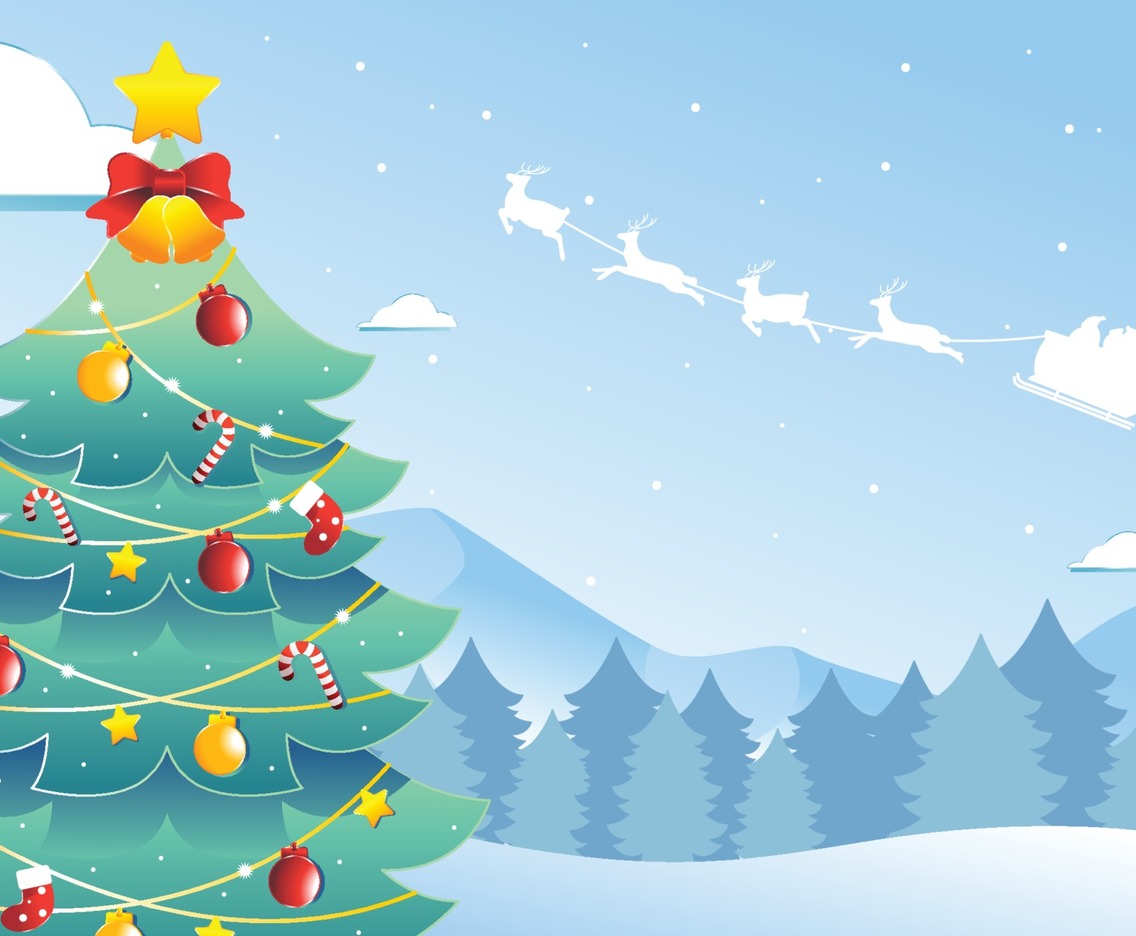Christmas Tree Background