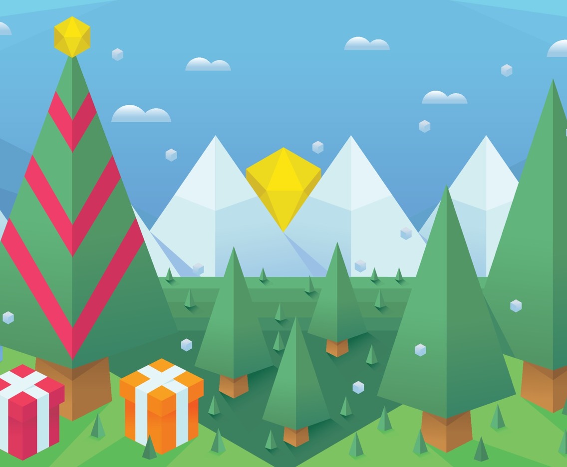 Christmas Tree Isometric