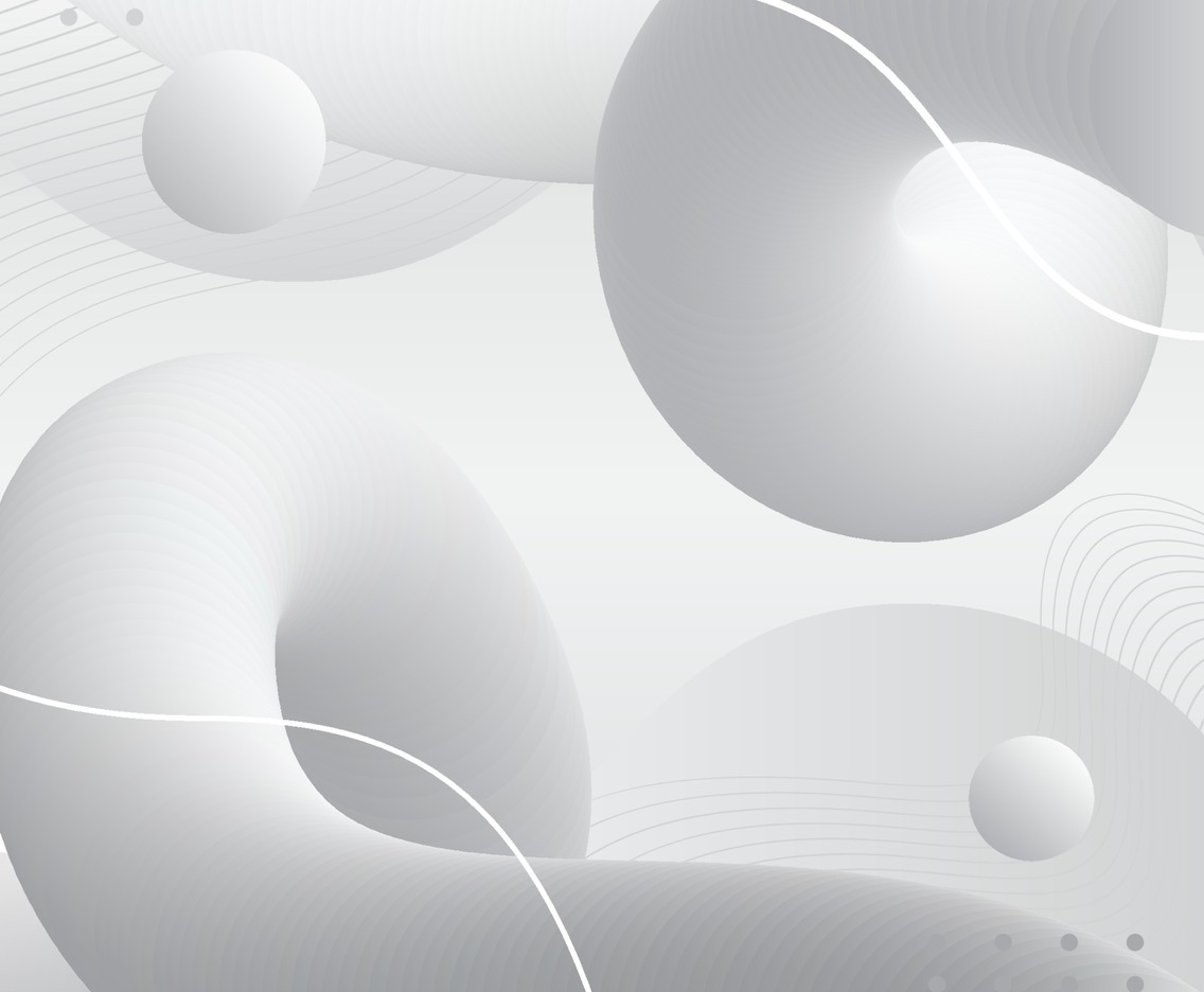 Fluid Shape and Circle Grayscale