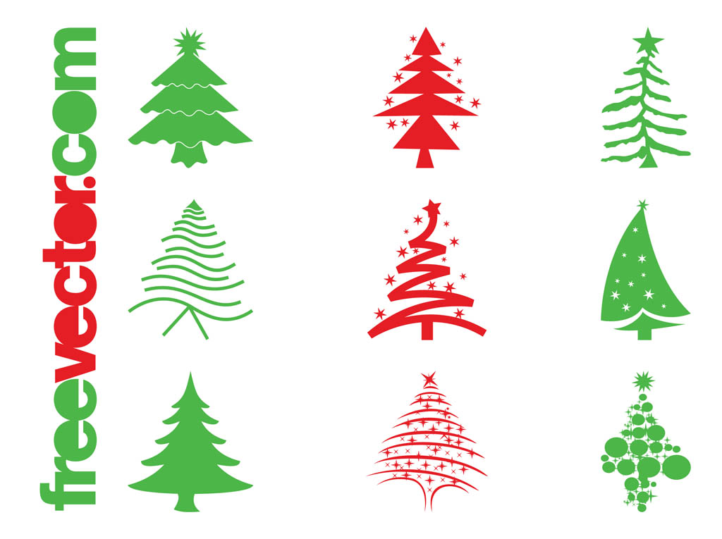 Christmas Trees Icons