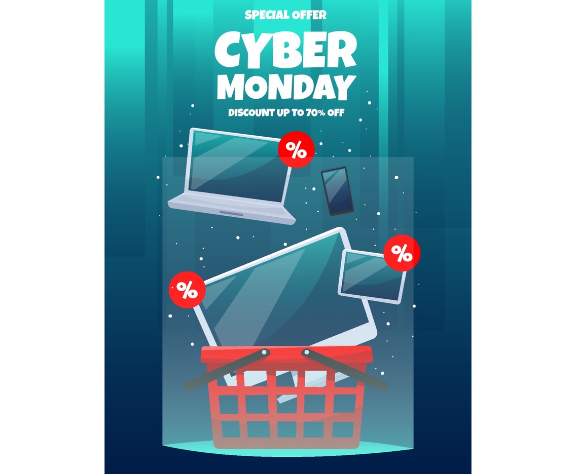 Cyber Monday Sale Poster