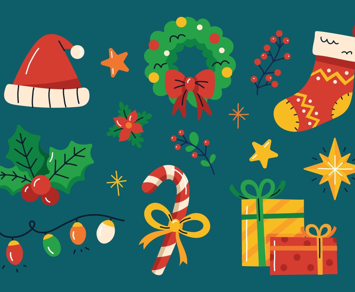 Christmas Item Cartoon Collection