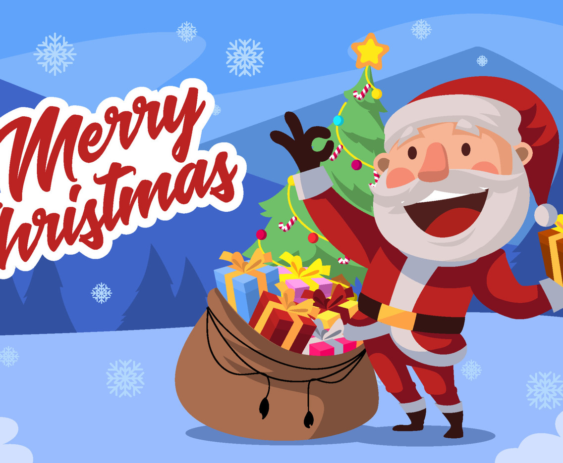 Santa Claus in Christmas
