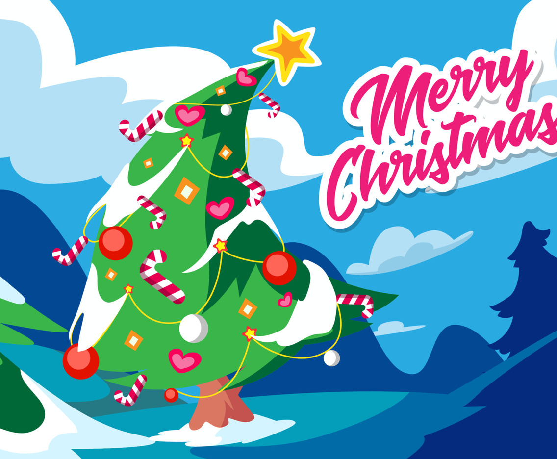 Christmas Tree Background