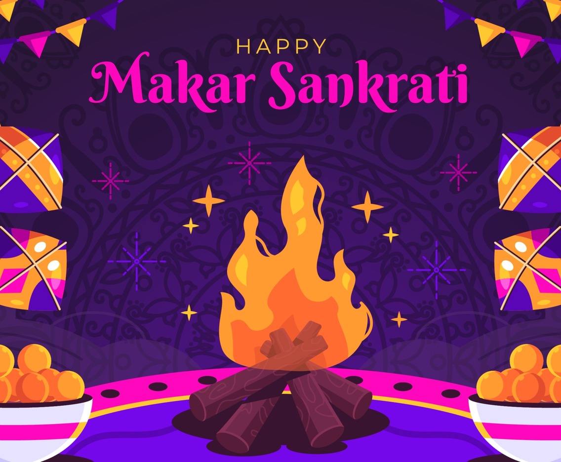 Makar Sankrati Background