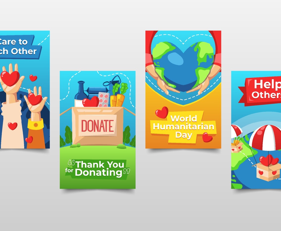 World Humanitarian Day Card Templates