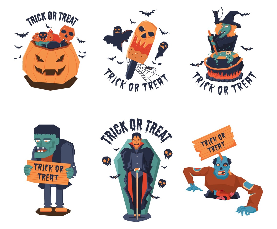 Trick or Treat Halloween Character Collection