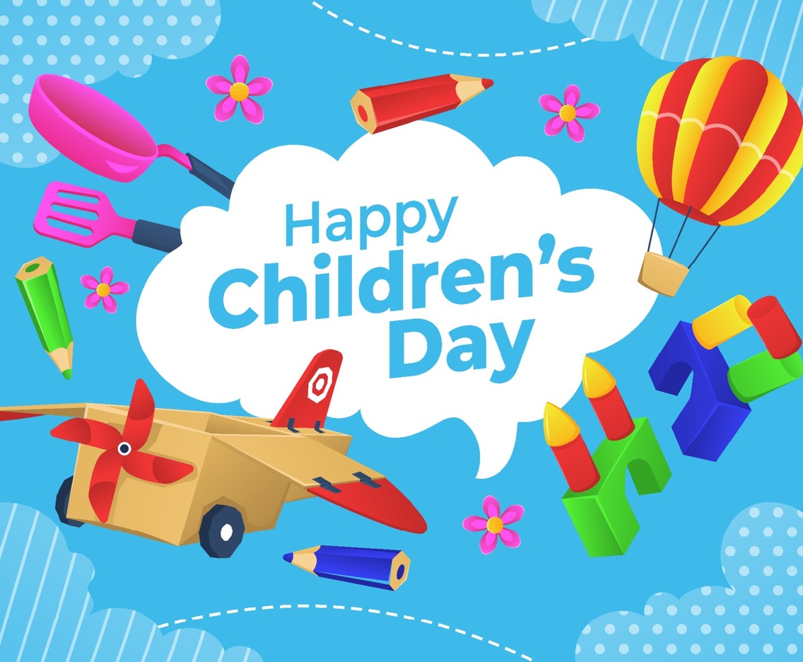 Happy Children's Day Background