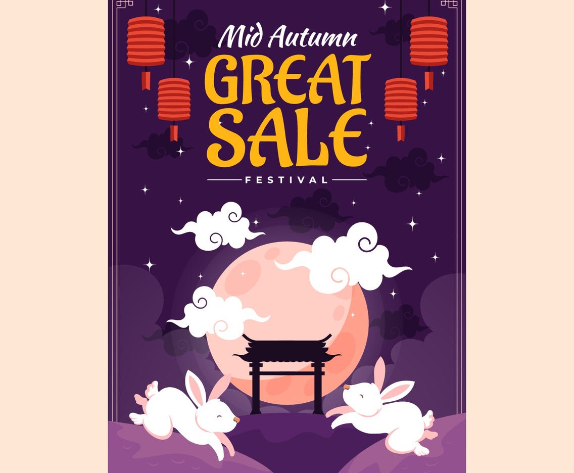 Mid Autumn Sale Poster