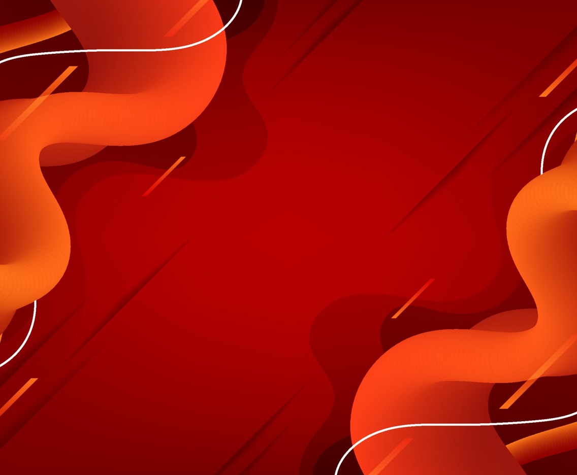 Modern Red Fluid Background