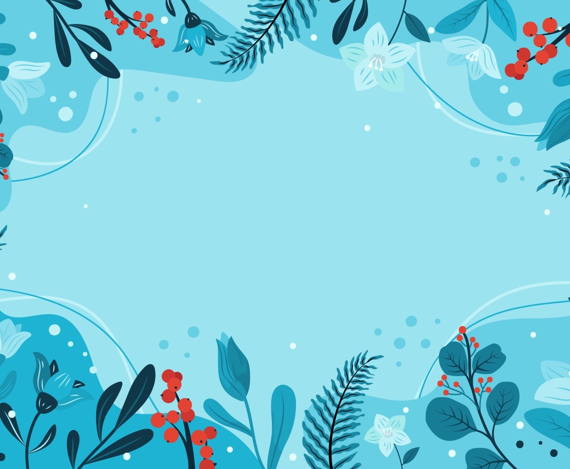 Winter Floral and Foliage Concept