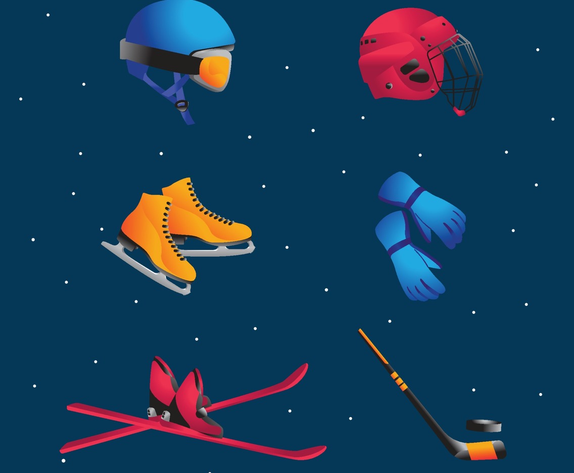 Winter Sport Icon Set