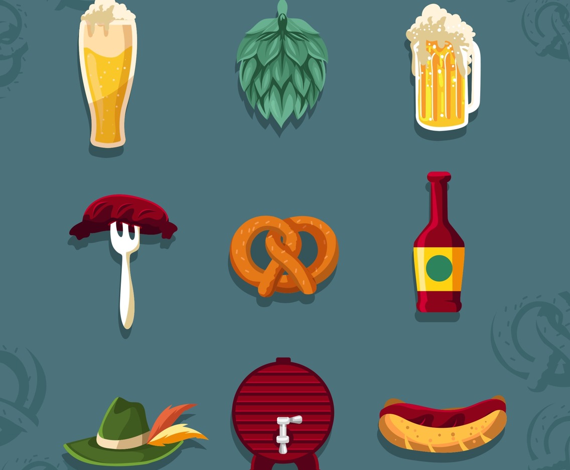 Oktoberfest Icon Set