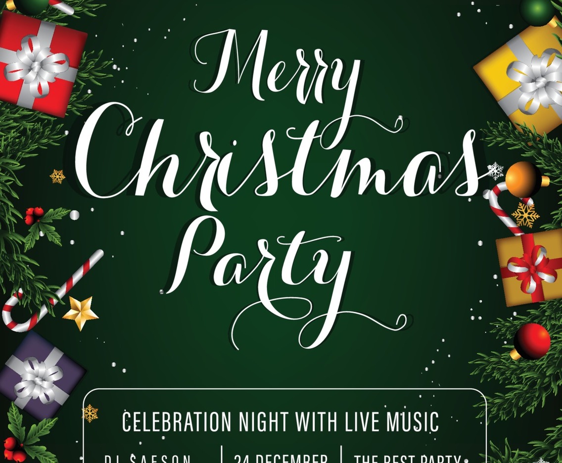 Christmas Party Poster Concept