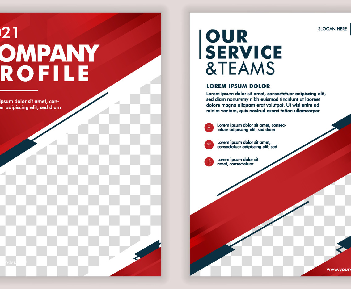 Company Profile Page Template