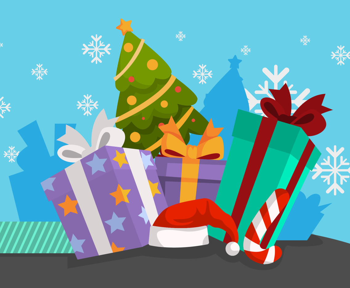 Bunch of Christmas Gifts